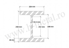 Profil HEM 220 mm 1